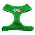 Unconditional Love 70-52 XLEG Double Holiday Star Screen Print Mesh Harness Emerald Green Extra Large UN2457234